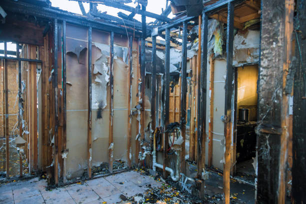 Professional Fire Damage Assessment technician working in Jessup, PA